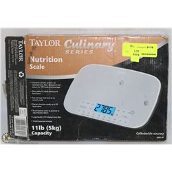 TAYLOR CULINARY SERIES NUTRITION SCALE