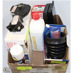 LOT OF ASSORTED AUTOMOTIVE SUPPLIES