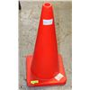 Image 1 : 29" HIGH VISIBILITY TRAFFIC CONE