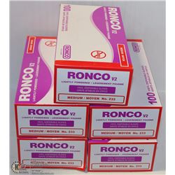 500 RONCO LIGHTLY POWDERED DISPOSABLE GLOVES
