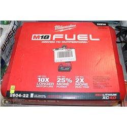 NEW MILWUAKEE M18 FUEL BRUSHLESS 1/2" HAMMERDRILL