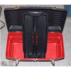 STACK ON LIGHT DUTY PLASTIC TOOLBOX