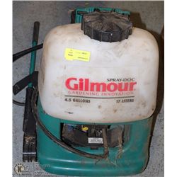 GILMOUR SPRAY DOCK HERBICIDE/PESTICIDE SPRAYER