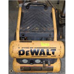 DEWALT 4 GALLON COMPRESSOR