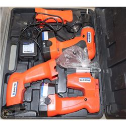 DAKOTA DRILL & NAILER W/ BATTERIES, CHARGER &