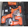 Image 1 : DAKOTA DRILL & NAILER W/ BATTERIES, CHARGER &