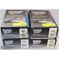 LOT OF 4 SETS OF WAGNER THERMOQUIET BRAKE PADS