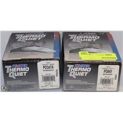 LOT OF 2 SETS OF WAGNER THERMOQUIET BRAKE PADS