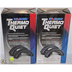 LOT OF 2 SETS OF WAGNER THERMOQUIET BRAKE PADS