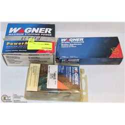 LOT OF 3 SMALL BOXES OF WAGNER PRODUCTS