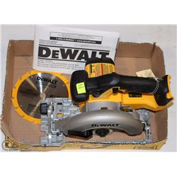 DEWALT 20V CORDLESS 6.5" CIRCULAR SAW W/ BLADE