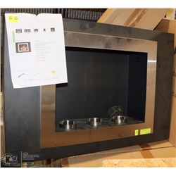 FIORENZO 12000BTU STEEL FIREPLACE