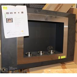 FIORENZO 12000BTU STEEL FIREPLACE