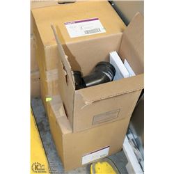 LOT OF 4 BOXES OF POLYPRO PVC VENT PIPE