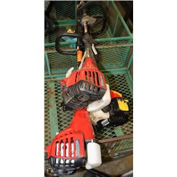 LOT OF 3 HOMELITE GAS POWERED WEEDWACKERS