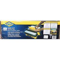QEP 650XT 7" TILE WET SAW W/ EXTENSION TABLE