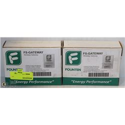 PAIR OF FOUNTEN REMOTE THERMOSTAT 24 VAC