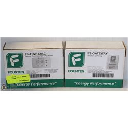 PAIR OF FOUNTEN REMOTE THERMOSTAT 24 VAC