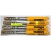 Image 1 : LOT OF 4 DEWALT ROCK CARBIDE 11/16 DRILL BITS