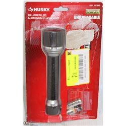 HUSKY 90 LUMEN LED ALUMINUM FLASHLIGHT