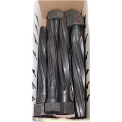 LOT OF 6  ASSORTED SIZES MAGNETIC REAMERS INCL