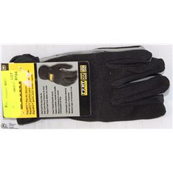 PAIR OF DEWALT LIGHT DUTY WORK GLOVES