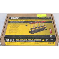 KLEIN TOOLS 10PC T-HANDLE HEX KEY SET W/ STAND