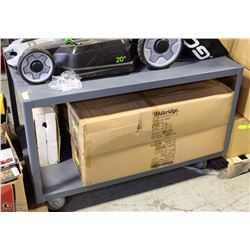 2 TIER HD 48"X30" METAL CART