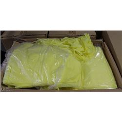 CASE OF PRIME ISOLATION GOWN UNIVERSAL YELLOW