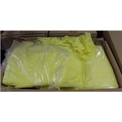 CASE OF PRIME ISOLATION GOWN UNIVERSAL YELLOW