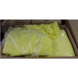 CASE OF PRIME ISOLATION GOWN UNIVERSAL YELLOW