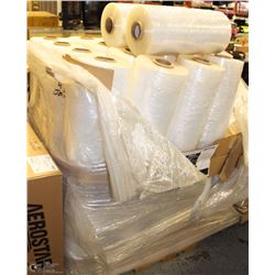 APPROX 36 ROLLS OF PALLETECH MACHINE FILM