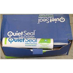 CASE OF 9 QUIET SEAL ACOUSTIC SEALANT