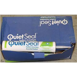 CASE OF 9 QUIET SEAL ACOUSTIC SEALANT