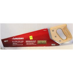 HUSKY WOODEN HANDLE 15" TOOLBOX SAW