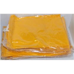 LOT OF 10 SPLASH-PROOF DISPOSABLE APRONS
