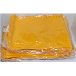 LOT OF 10 SPLASH-PROOF DISPOSABLE APRONS