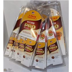 LOT OF 10 TRIPLE PACKS WOOSTER PRO PAINTBRUSHES