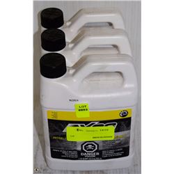LOT OF THREE 1 US QT JUGS OF PREMIXED ANTIFREEZE