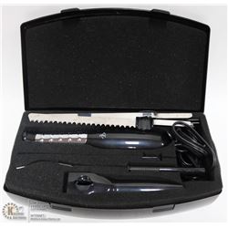 PC ELECTRIC KNIFE SET IN CASE