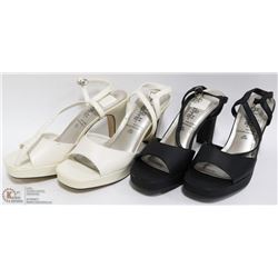 2 NEW PAIRS OF SHOES 7.5 "HIGH LIGHTS BRAND