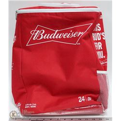 NEW BUDWEISER SOFT SIDED INSULATED THERMAL COOLER
