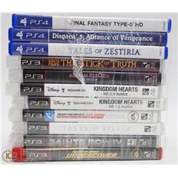 PS3 AND PS4 GAMES