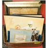 Image 1 : LARGE BOX OF ESTATE PICTURES AND PLAQUES