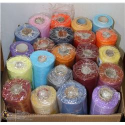 BOX OF DECORATIVE MESH