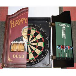 BEER PUB STYLE DART BOARD WITH DARTS