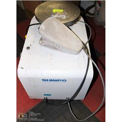 SHIMPO POTTERY WHEEL WITH PEDDLE