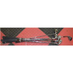 LOT OF ASSORTED GOLF CLUBS