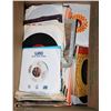 Image 1 : BOX OF ROCK AND ROLL 45 RPM RECORDS INCL PEAK