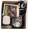 Image 1 : BOX W/ HARLEY DAVIDSON COASTERS, HARLEY